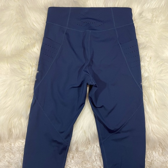 Target Women's Navy High Rise Workout Leggings Size Small - Picture 4 of 6